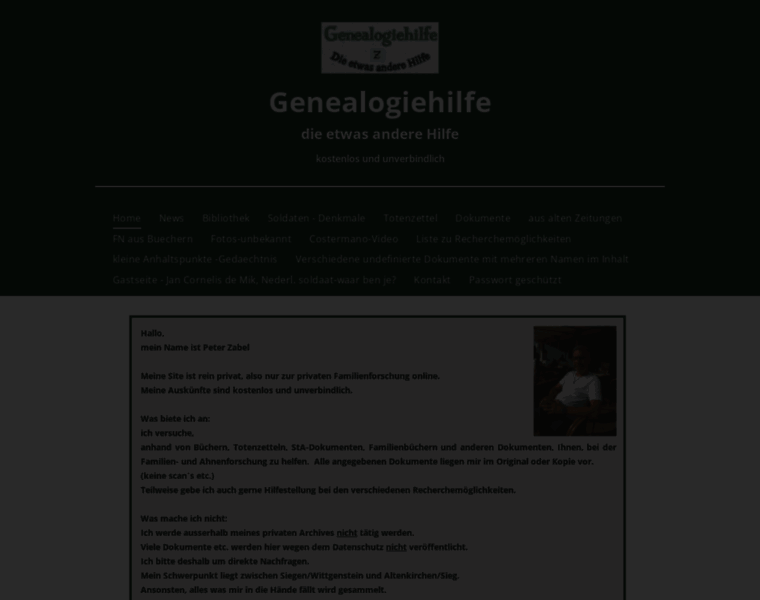 Genealogiehilfe.de thumbnail