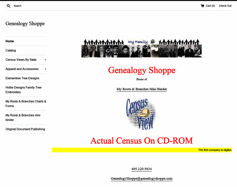 Genealogyshoppe.com thumbnail