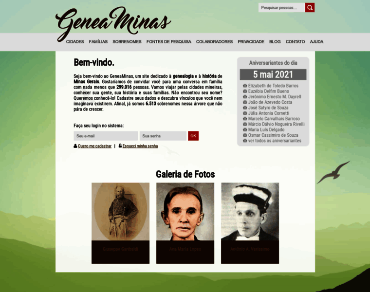 Geneaminas.com.br thumbnail
