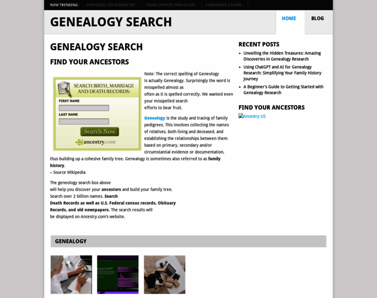 Geneology-search.net thumbnail