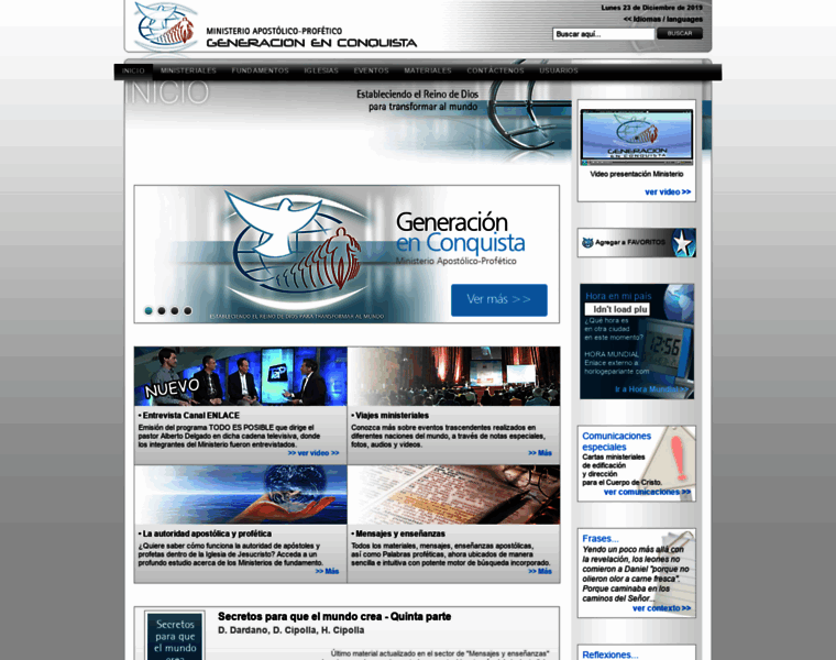Generacionenconquista.org thumbnail