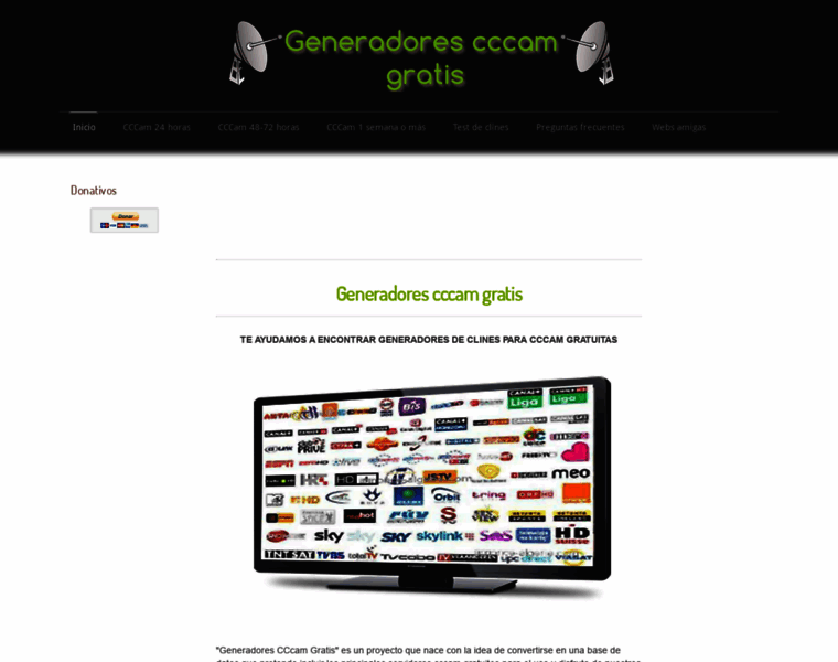 Generadorescccam.info thumbnail
