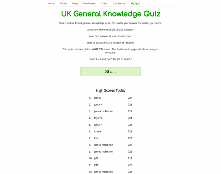 General-knowledge-quiz.co.uk thumbnail