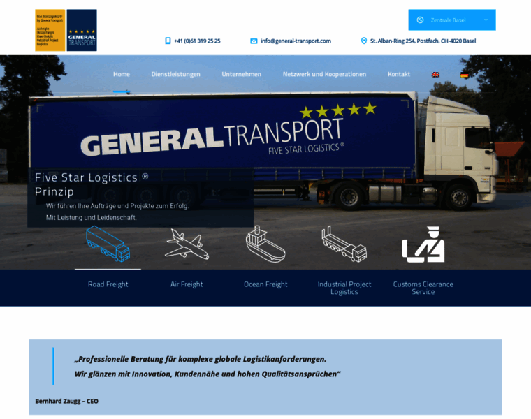 General-transport.com thumbnail