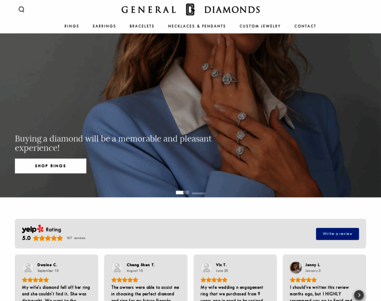 Generaldiamonds.com thumbnail