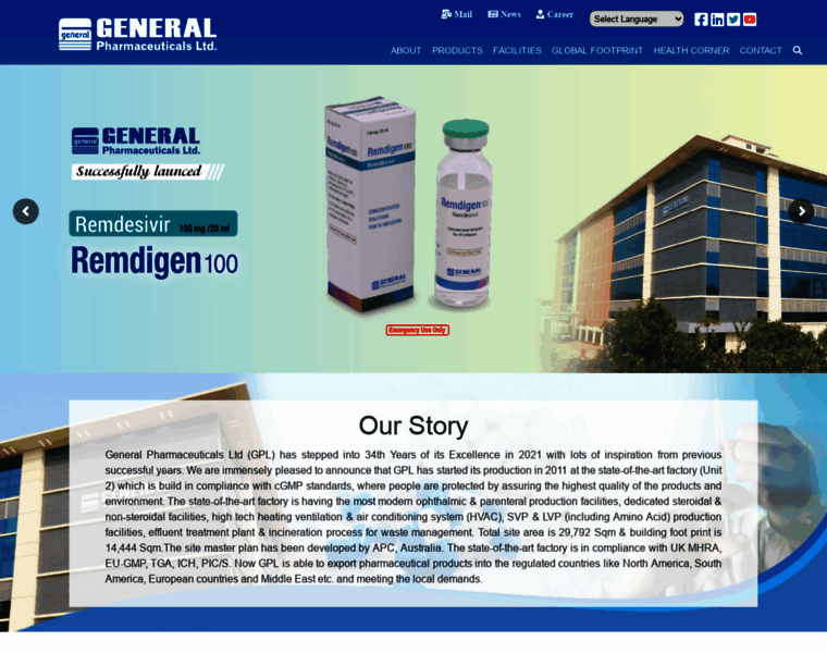 Generalpharma.com thumbnail