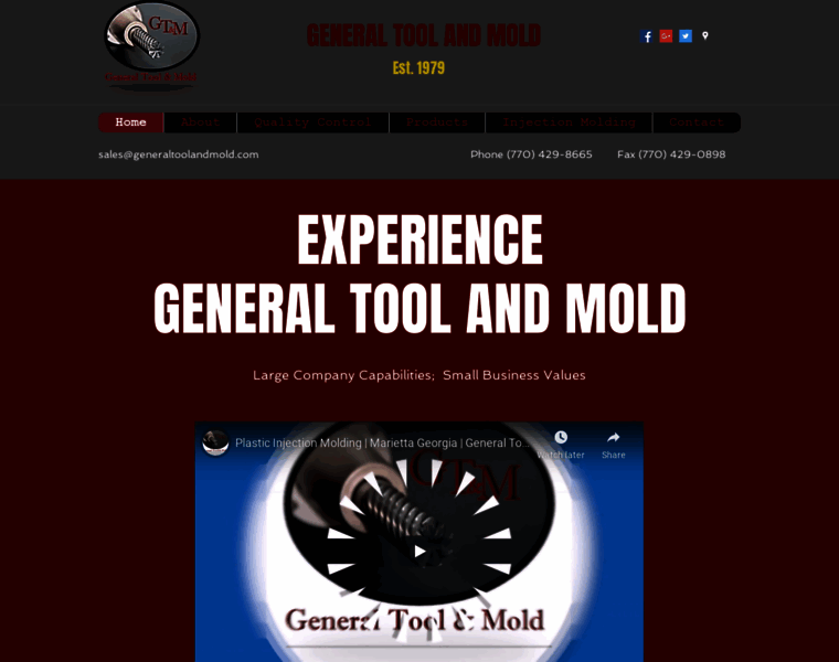 Generaltoolandmold.com thumbnail
