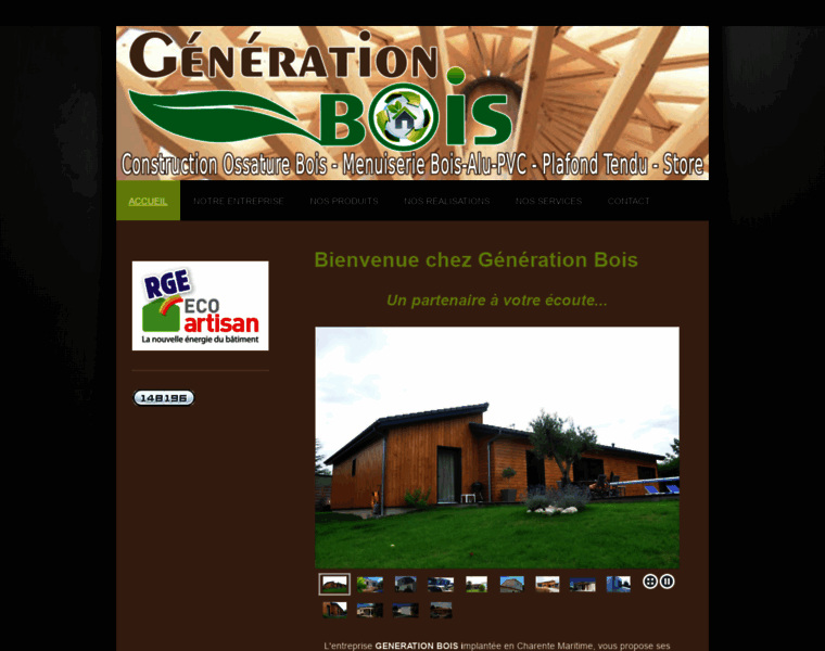 Generation-bois.fr thumbnail