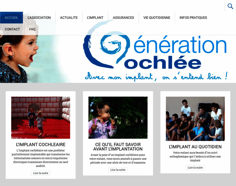Generation-cochlee.fr thumbnail