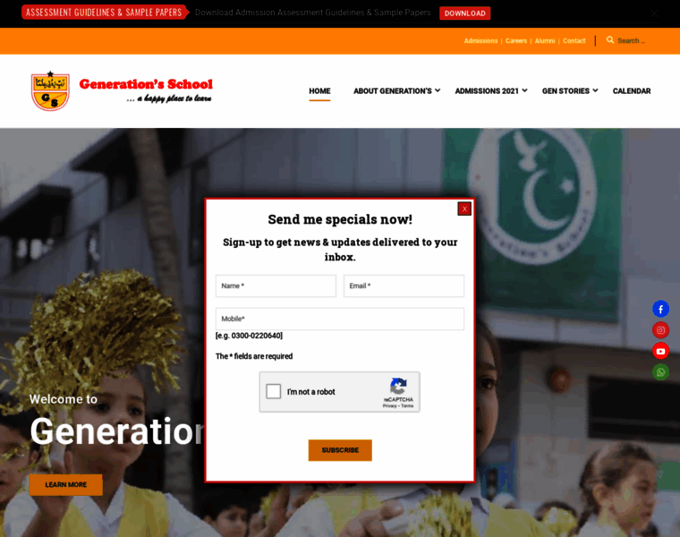 Generations.edu.pk thumbnail