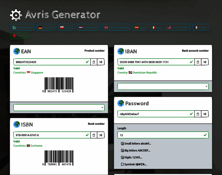 Generator.avris.it thumbnail