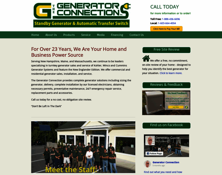 Generatorconnection.com thumbnail