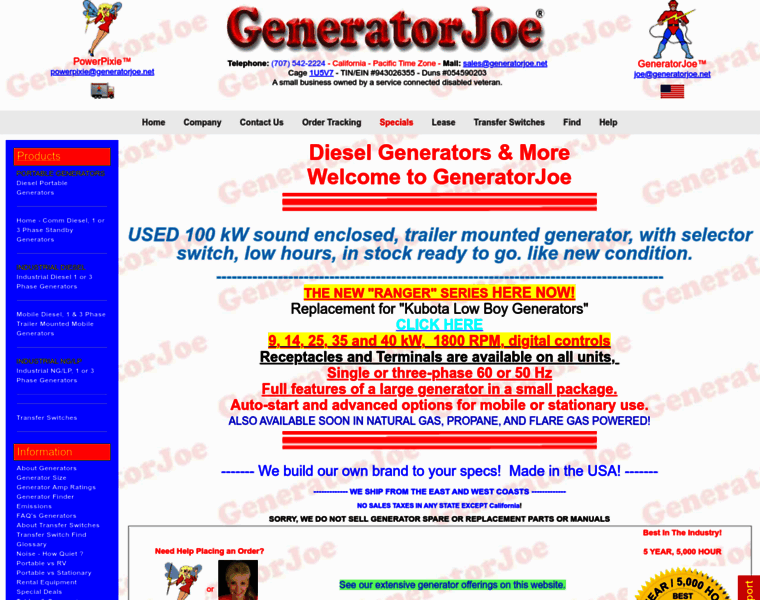Generatorjoe.net thumbnail