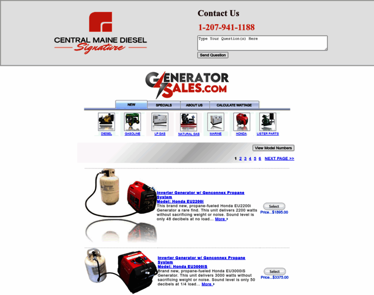 Generatorsales.com thumbnail