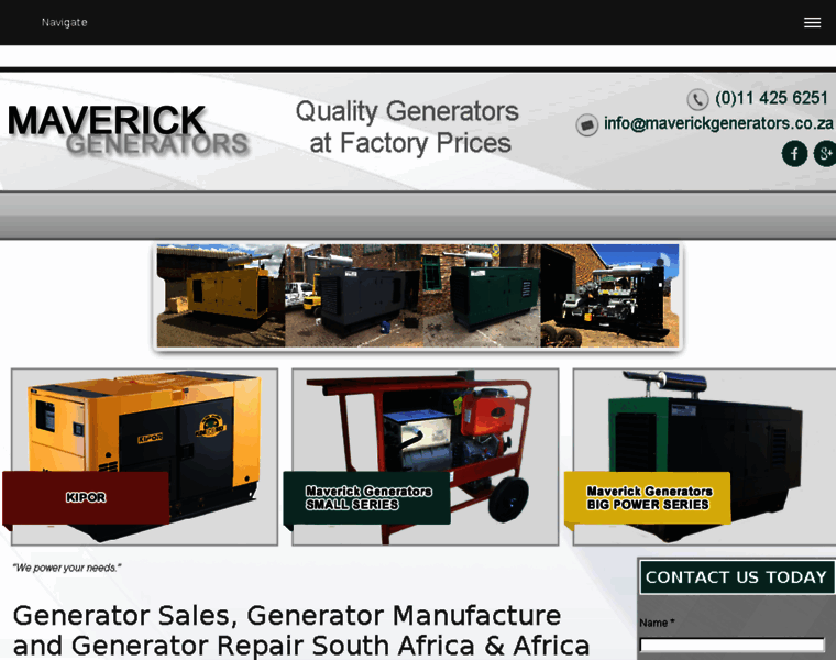 Generatorsouthafrica.com thumbnail