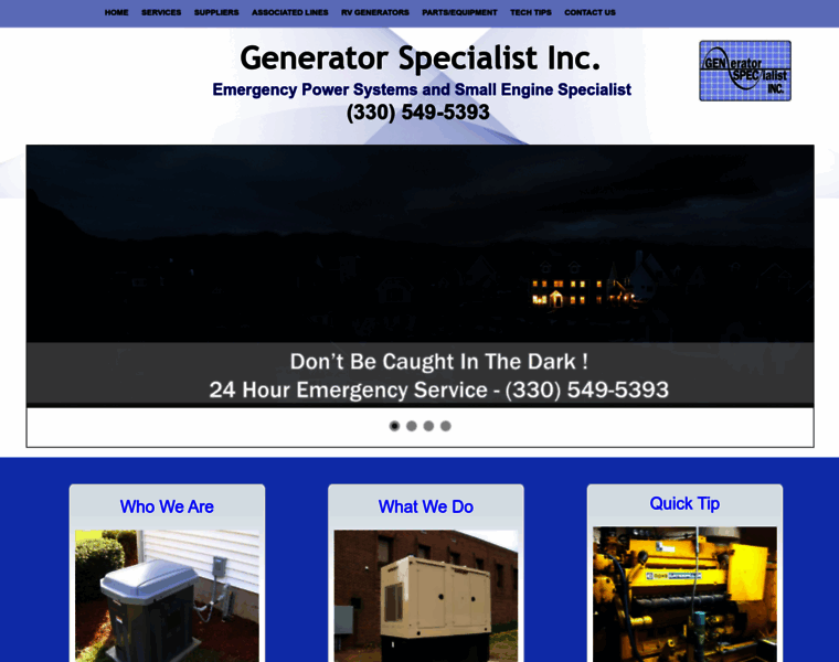 Generatorspecialist.com thumbnail