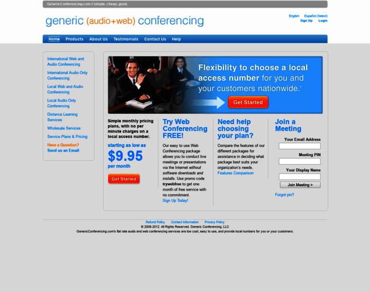 Genericconf.com thumbnail