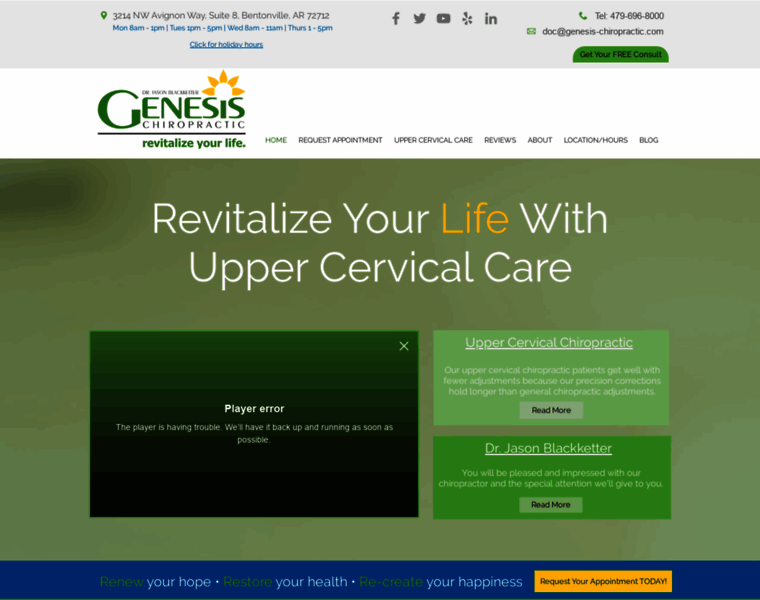 Genesis-chiropractic.com thumbnail