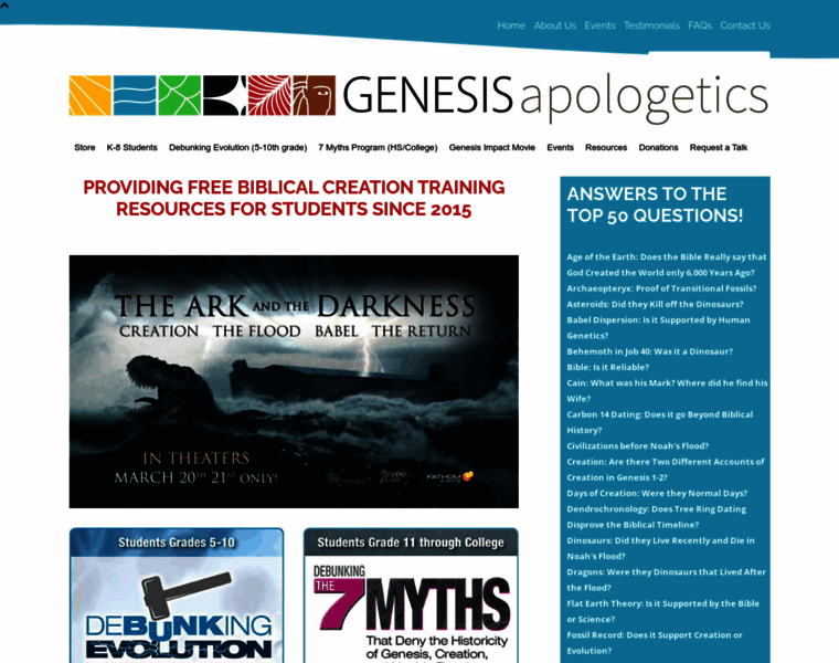 Genesisapologetics.com thumbnail