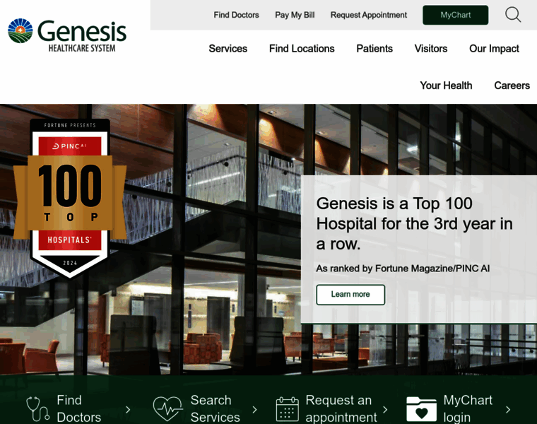 Genesishcs.org thumbnail