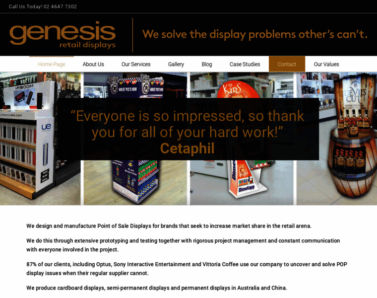 Genesisinstoremarketing.com.au thumbnail
