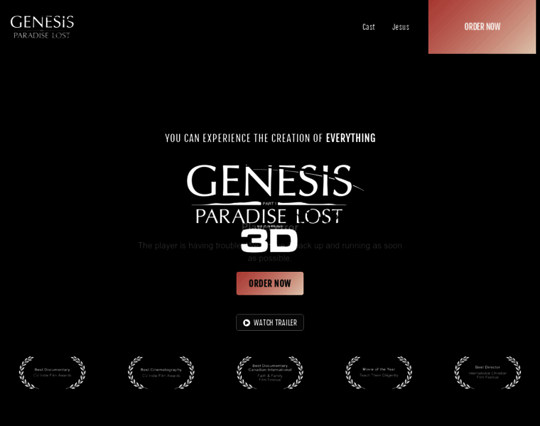 Genesismovie.com thumbnail