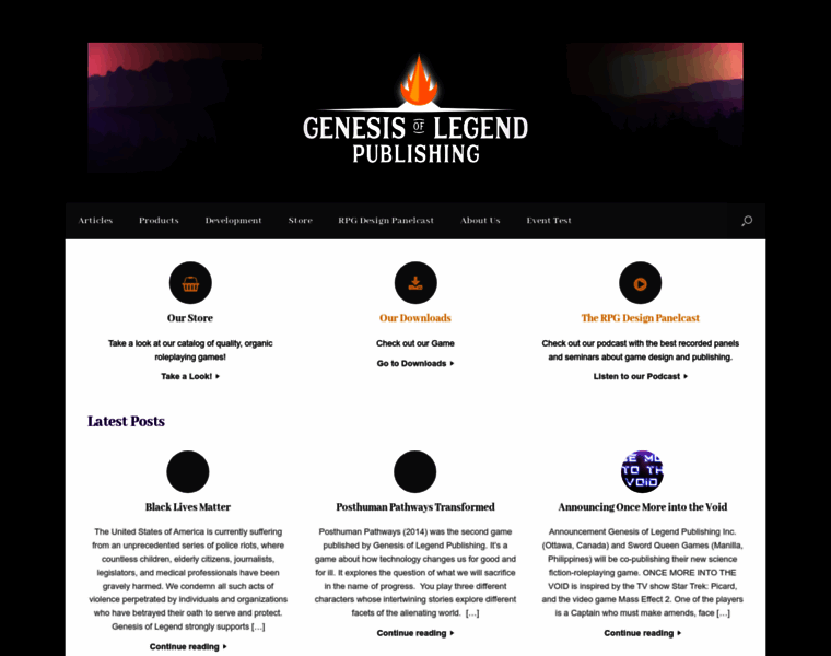 Genesisoflegend.com thumbnail