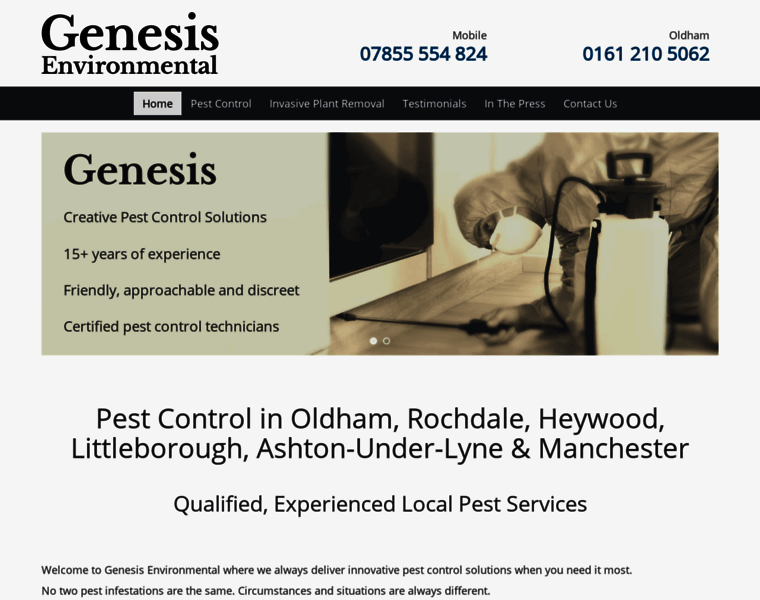 Genesispestcontrol.co.uk thumbnail