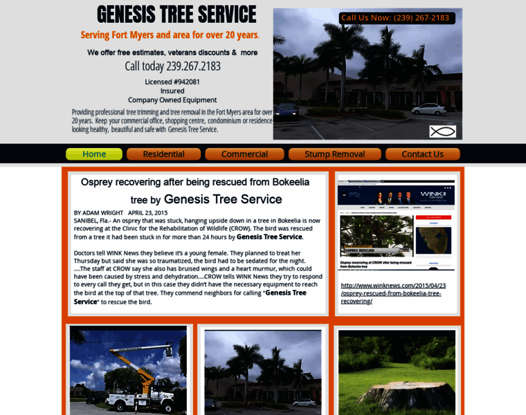 Genesistreeservice.com thumbnail