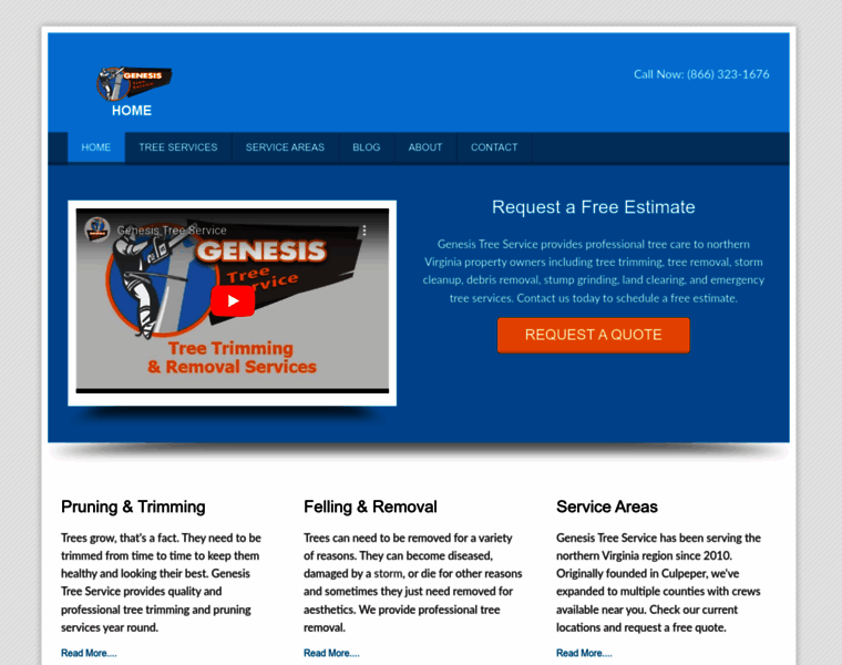 Genesistreeservice.net thumbnail