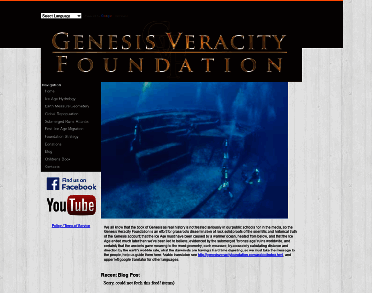 Genesisveracityfoundation.com thumbnail