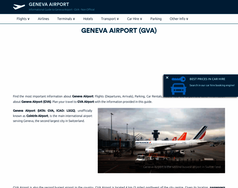 Geneva-airport.com thumbnail