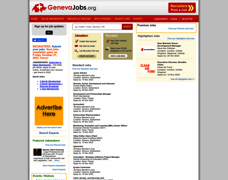 Genevajobs.org thumbnail