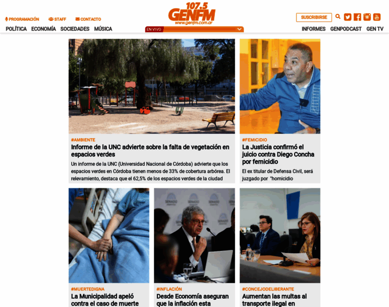 Genfm.com.ar thumbnail
