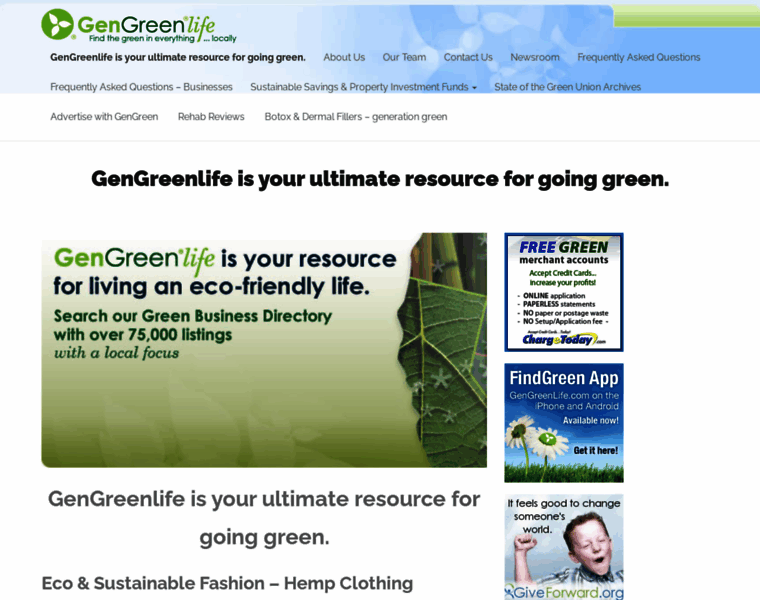 Gengreenlife.com thumbnail