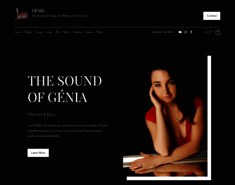 Genia-music.com thumbnail