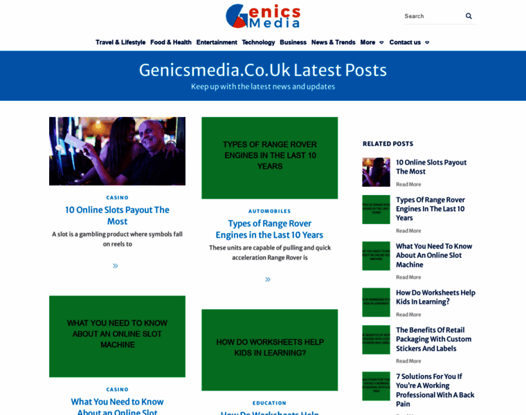 Genicsmedia.co.uk thumbnail