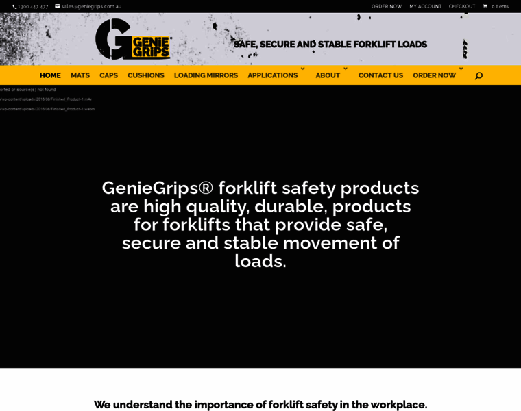 Geniegrips.com thumbnail