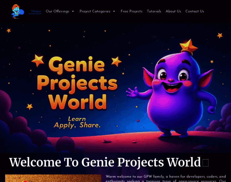 Genieprojectsworld.com thumbnail