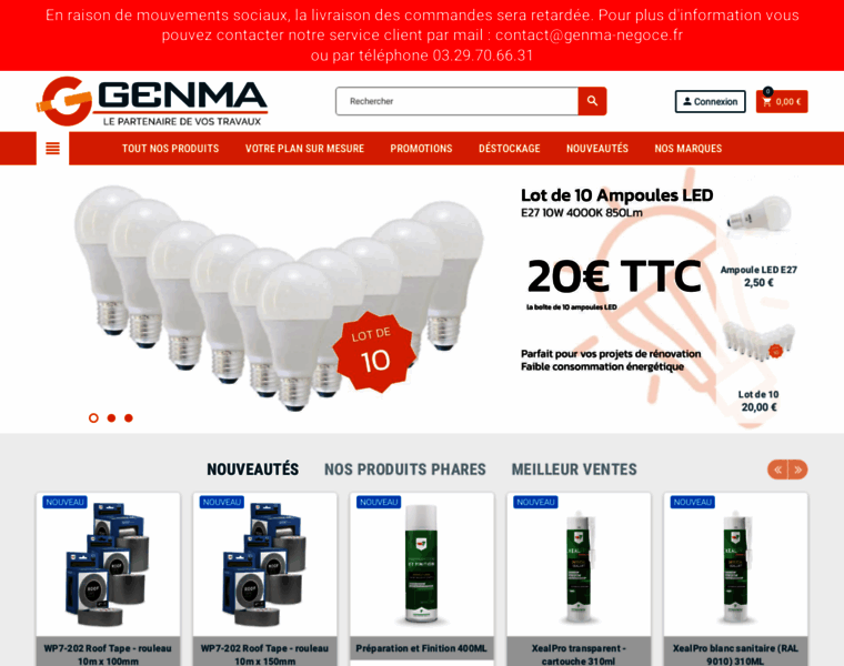 Genma-negoce.fr thumbnail