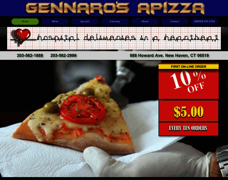 Gennarospizzapasta.com thumbnail
