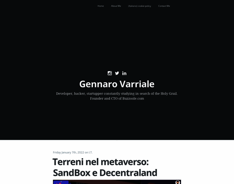 Gennarovarriale.it thumbnail