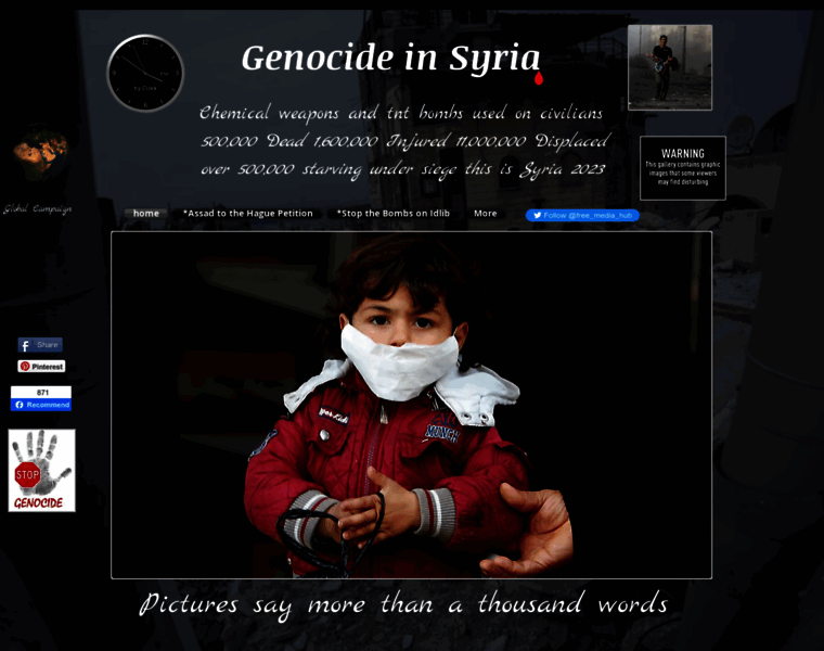 Genocideinsyria.org thumbnail