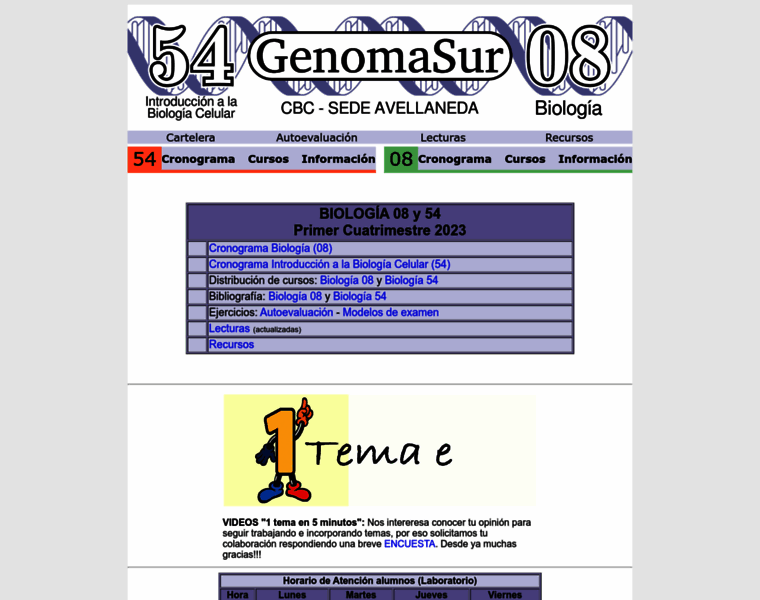 Genomasur.com thumbnail