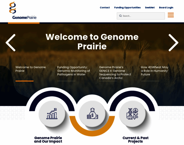 Genomeprairie.ca thumbnail