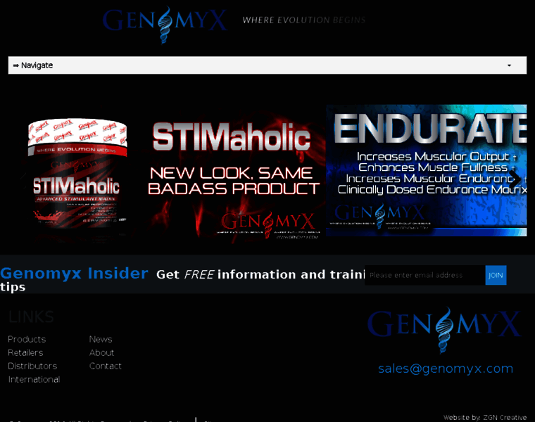 Genomyx.com thumbnail