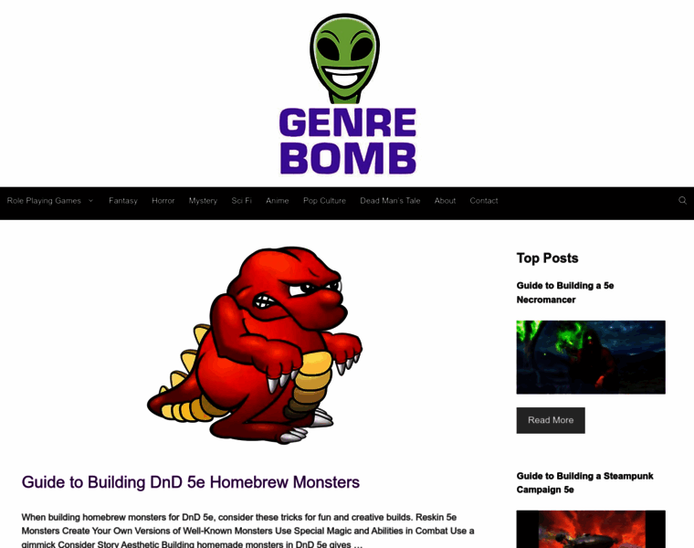 Genrebomb.com thumbnail