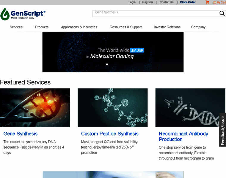 Genscript.de thumbnail
