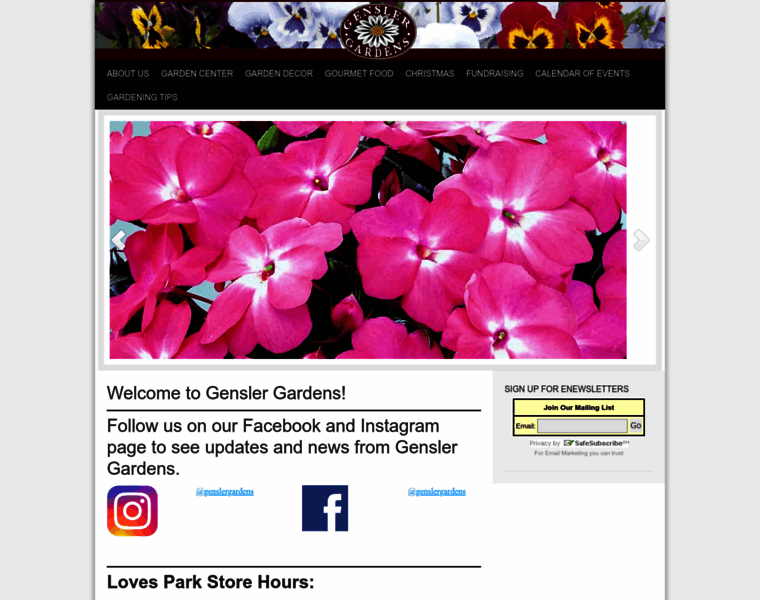 Genslergardens.com thumbnail