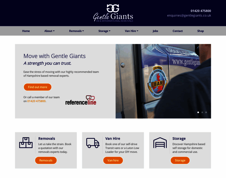 Gentlegiants.co.uk thumbnail